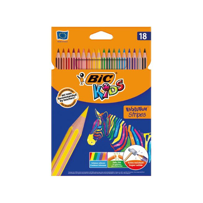 ▷ LÁPICES DE COLOREAR EVOLUTION STRIPES | Taine - Imagen 16