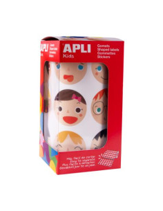 Imagen 1 - ▷ ROLLOS APLI GOMETS EMOCIONES 33MM REDONDOS 360U | Taine ▷ ROLLOS APLI GOMETS EMOCIONES 33MM REDONDOS 360U | Taine - Imagen 1