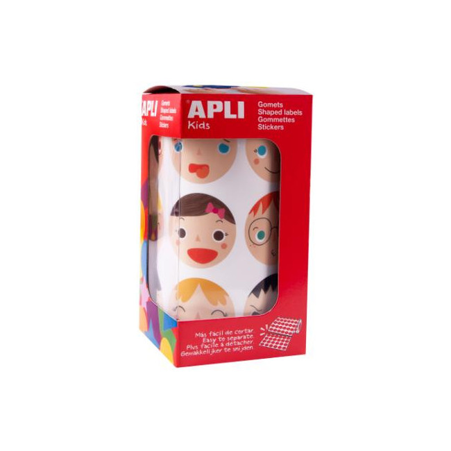 ▷ ROLLOS APLI GOMETS EMOCIONES 33MM REDONDOS 360U | Taine - Imagen 1