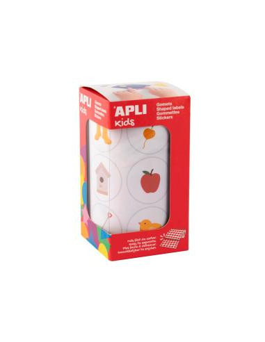 ▷ ROLLOS APLI GOMETS JARDIN/HUERTO 33MM REDONDOS | Taine - Imagen 1