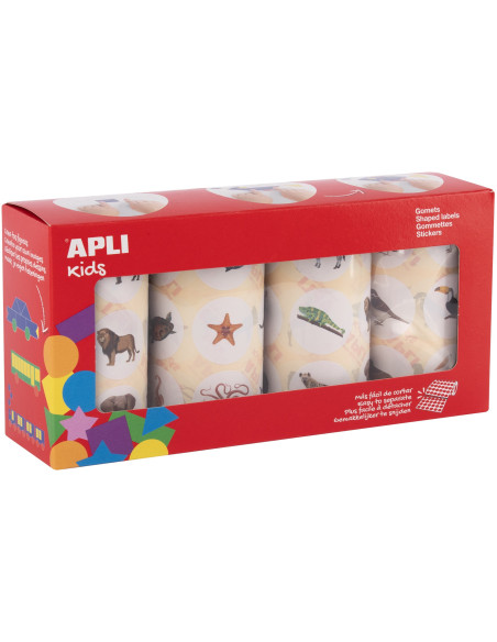 ▷ PACK 4R.GOMET Ø33 FAMILIA ANIMALES 1400U | Taine - Imagen 1