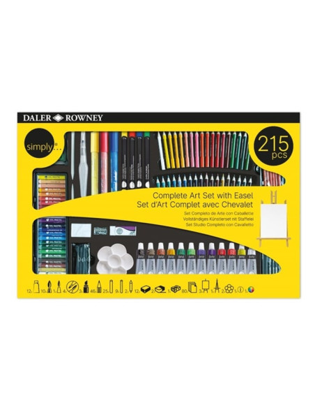 ▷ SET ARTE 215 PIEZAS DALER ROWNEY SIMPLY | Taine - Imagen 1