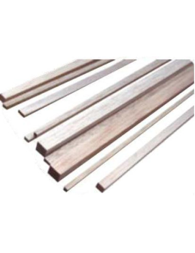 ▷ LISTON CUADRADO MADERA BALSA 10MM VARIAS MED | Taine - Imagen 1