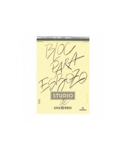▷ BLOC CANSON DIBUJO ESBOZO GUARRO LAPIZ A4 ESPIRAL 90+10 HOJAS 90GR | Taine - Imagen 1