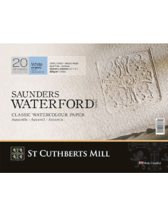▷ BLOC DIBUJO ACUARELA SAUNDERS 300GRS 26X18 | Taine - Imagen 1