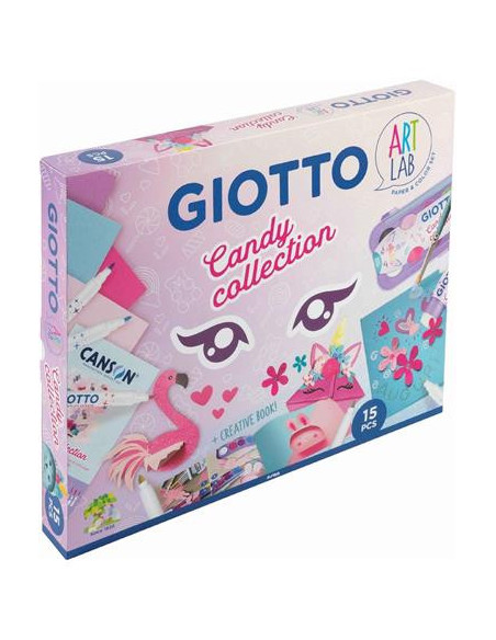 ▷ SET GIOTTO ART LAB CANDY COLLECTION | Taine - Imagen 1