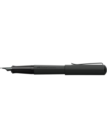 ▷ PLUMA FABER CASTELL HEXO NEGRA MATE | Taine - Imagen 1