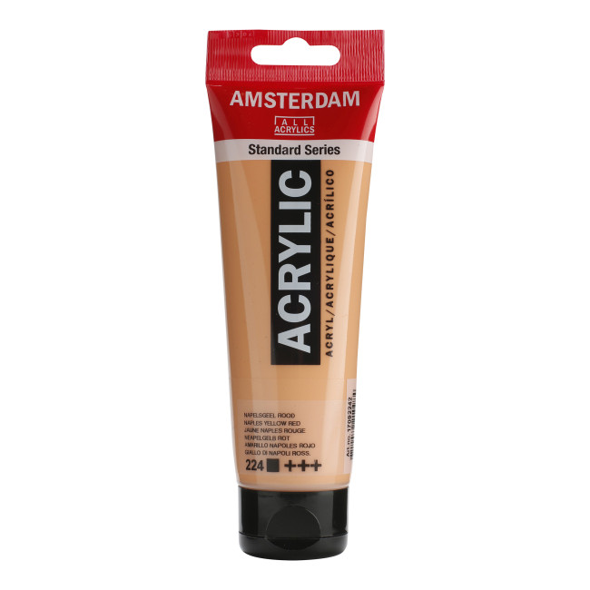 ▷ PINTURA ACRÍLICA AMSTERDAM TUBO 120ML AMARIL.NAP.ROJ | Taine - Imagen 1