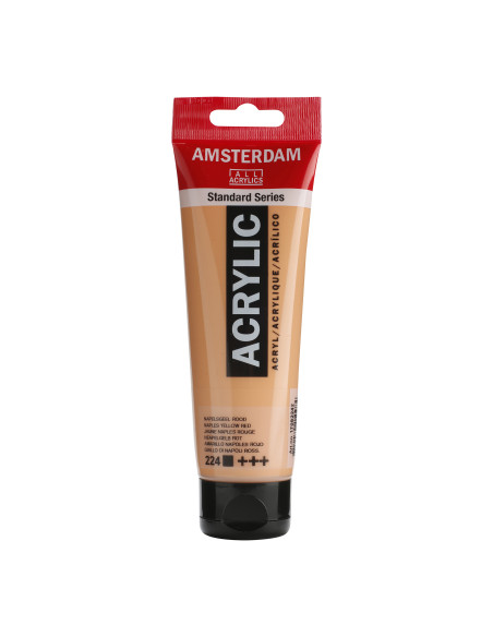 ▷ PINTURA ACRÍLICA AMSTERDAM TUBO 120ML AMARIL.NAP.ROJ | Taine - Imagen 1