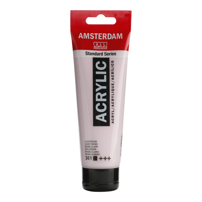 ▷ PINTURA ACRÍLICA AMSTERDAM TUBO 120ML ROSA CLARO | Taine - Imagen 1