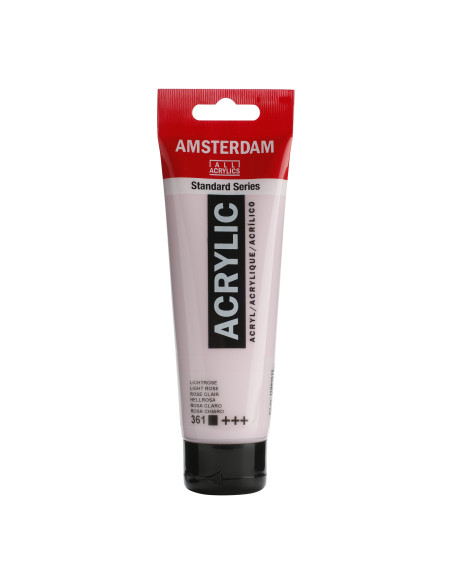 ▷ PINTURA ACRÍLICA AMSTERDAM TUBO 120ML ROSA CLARO | Taine - Imagen 1