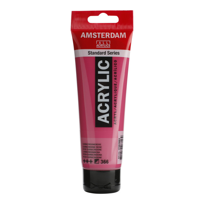 ▷ PINTURA ACRÍLICA AMSTERDAM TUBO 120ML ROSA QUINACR | Taine - Imagen 1