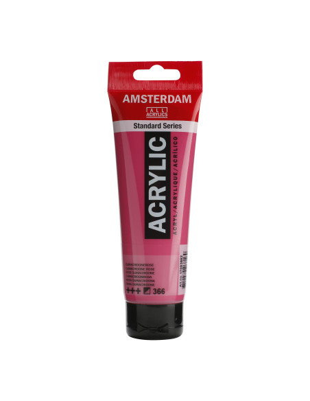 ▷ PINTURA ACRÍLICA AMSTERDAM TUBO 120ML ROSA QUINACR | Taine - Imagen 1