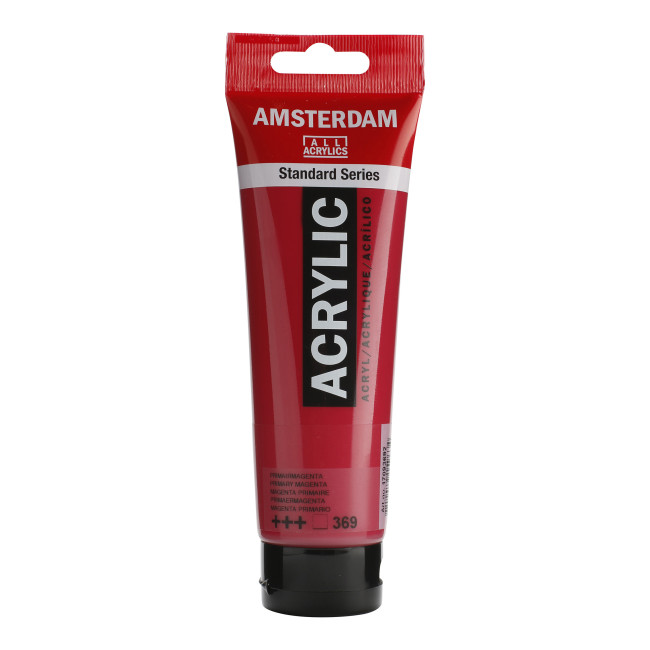 ▷ PINTURA ACRÍLICA AMSTERDAM TUBO 120ML MAGENTA PRIM | Taine - Imagen 1