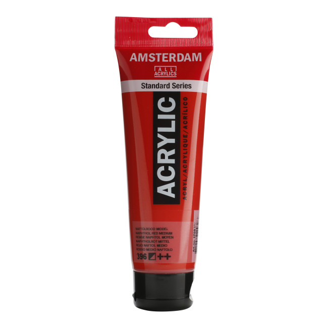 ▷ PINTURA ACRÍLICA AMSTERDAM TUBO 120ML ROJO NAFT.MED | Taine - Imagen 1