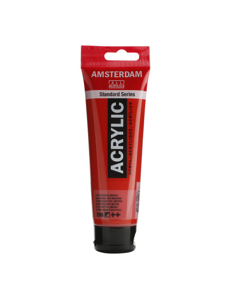 ▷ PINTURA ACRÍLICA AMSTERDAM TUBO 120ML ROJO NAFT.MED | Taine - Imagen 1