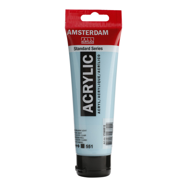 ▷ PINTURA ACRÍLICA AMSTERDAM TUBO 120ML AZUL CELEST.CL | Taine - Imagen 1
