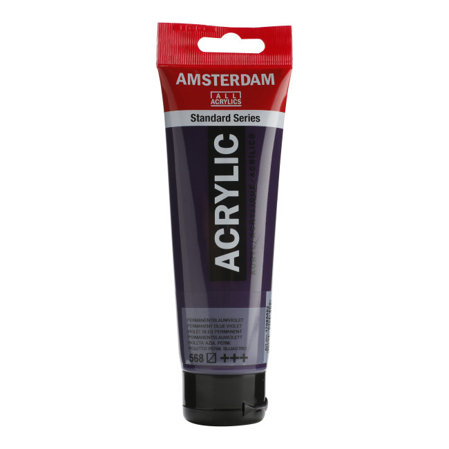 ▷ PINTURA ACRÍLICA AMSTERDAM TUBO 120ML VIOL.AZUL PERM | Taine - Imagen 1