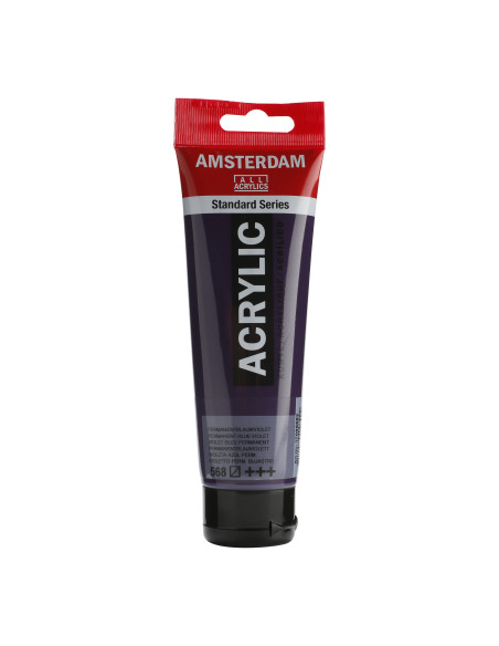 ▷ PINTURA ACRÍLICA AMSTERDAM TUBO 120ML VIOL.AZUL PERM | Taine - Imagen 1