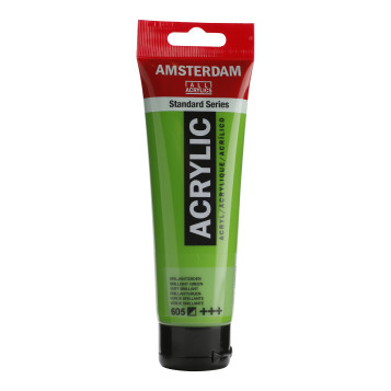 ▷ PINTURA ACRÍLICA AMSTERDAM TUBO 120ML VERDE BRILL | Taine - Imagen 1