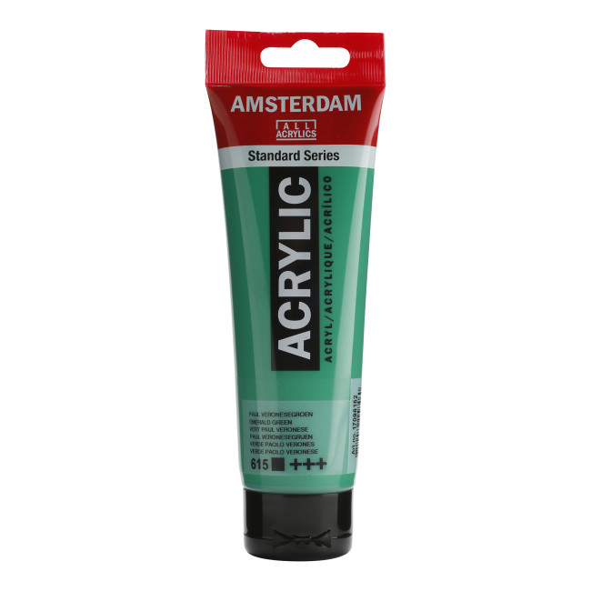 ▷ PINTURA ACRÍLICA AMSTERDAM TUBO 120MLVERDE P.VERON | Taine - Imagen 1