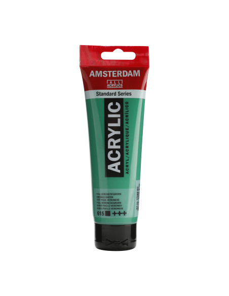 ▷ PINTURA ACRÍLICA AMSTERDAM TUBO 120MLVERDE P.VERON | Taine - Imagen 1