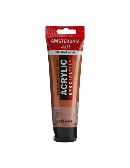 ▷ PINTURA ACRÍLICA AMSTERDAM TUBO 120ML COBRE | Taine - Imagen 1