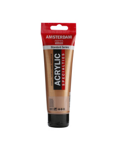 ▷ PINTURA ACRÍLICA AMSTERDAM TUBO 120ML BRONCE | Taine - Imagen 1