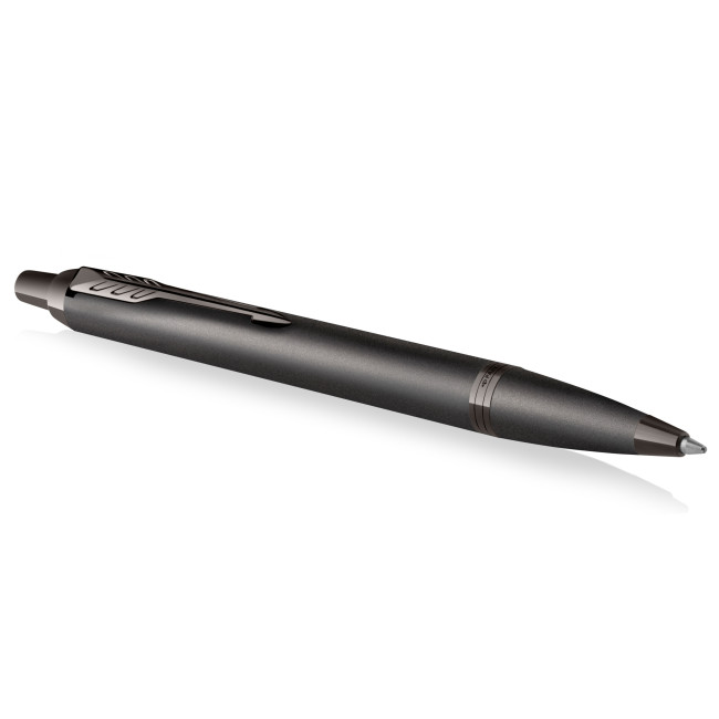 ▷ BOLIGRAFO PARKER IM FLM NEGRA MATE/GRIS | Taine - Imagen 1