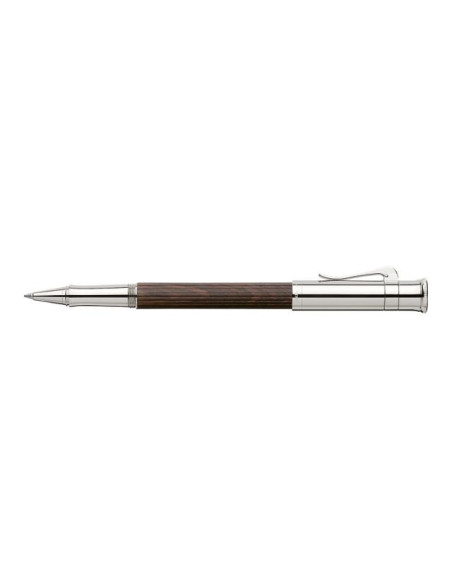 ▷ ROLLER GRENADILLA ACABADO EN PLATINO G.V.FABER-CASTELL | Taine - Imagen 1