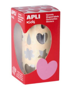 ▷ ROLLO GOMETS FORMAS SURTIDAS PLATA APLI | Taine - Imagen 1