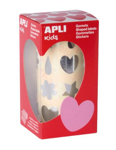 ▷ ROLLO GOMETS FORMAS SURTIDAS PLATA APLI | Taine - Imagen 1