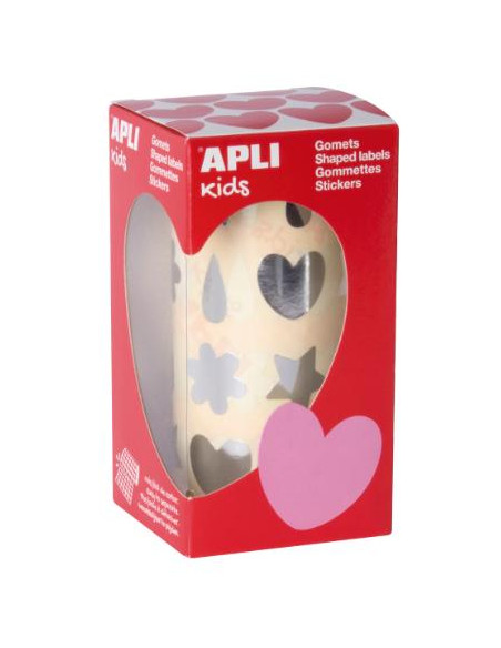 ▷ ROLLO GOMETS FORMAS SURTIDAS PLATA APLI | Taine - Imagen 1