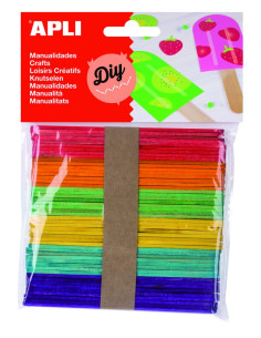 ▷ PALO POLO APLI COLORES SURTIDOS 114X10 50U | Taine - Imagen 1