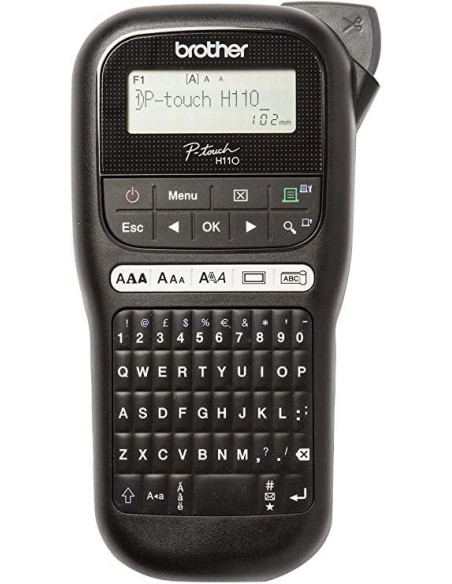 ▷ ROTULADORA ETIQUETADORA ELECTRONICA BROTHER PT-110 | Taine - Imagen 1