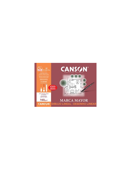▷ LAMINAS DIBUJO MARCA MAYOR MINIPACK 10HJ A4 160G | Taine - Imagen 1