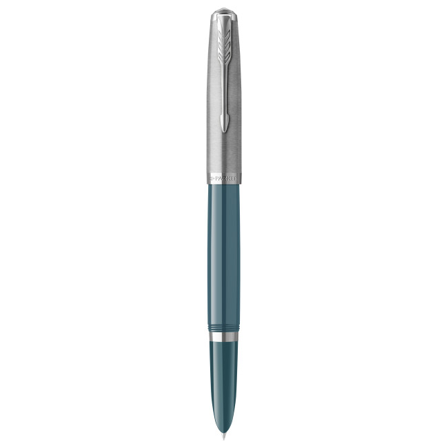 ▷ PLUMA PARKER PK51 TEAL FP F AZUL | Taine - Imagen 1