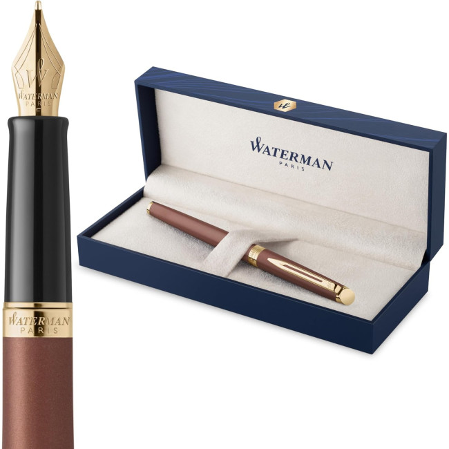 ▷ PLUMA WATERMAN HEMISPHERE MTLC COPPER GT FP M | Taine - Imagen 1