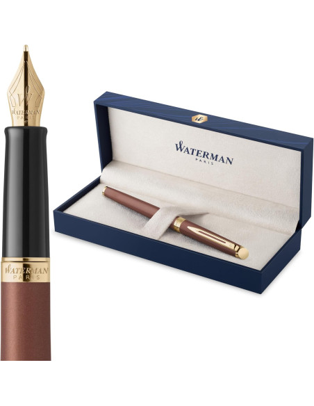 ▷ PLUMA WATERMAN HEMISPHERE MTLC COPPER GT FP M | Taine - Imagen 1