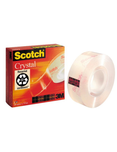 ▷ *CINTA ADHESIVA CRISTAL 33Mx19MM 600 SCOTCH® (70005242493) | Taine - Imagen 1