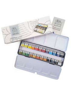 ▷ CAJA 24U 1/2 CUENCO ACUARELA WyN PROFESI | Taine - Imagen 1