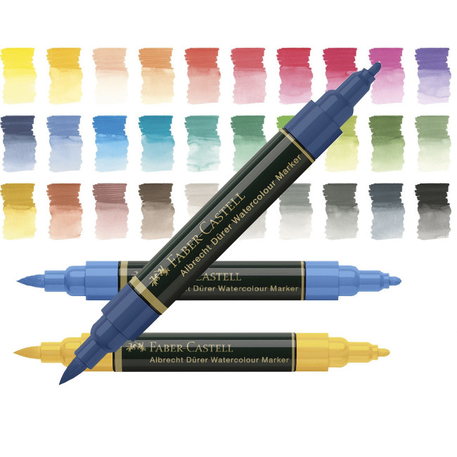 ▷ ROTULADOR FABER CASTELL ACUARELABLES 2 PUNTAS | Taine - Imagen 62