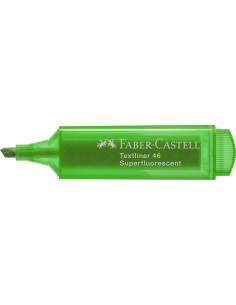 ▷ ROTULADOR FABER CASTELL VERDE FLUOR TEXTLINER 46 | Taine - Imagen 1