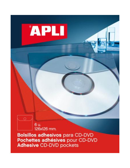 ▷ BOLSILLOS APLI ADHESIVOS PORTADOCUMENTOS | Taine - Imagen 13