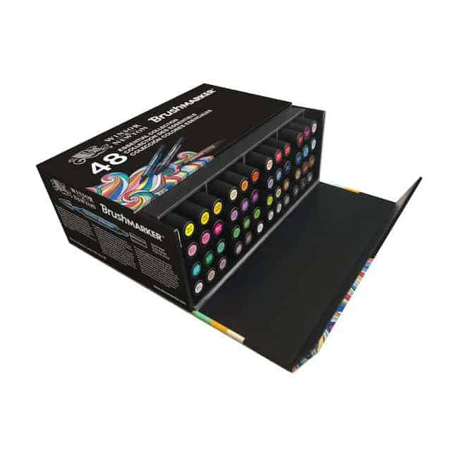 ▷ ROTULADORES BRUSHMARKER 48 UDS ESENCIALES | Taine - Imagen 1