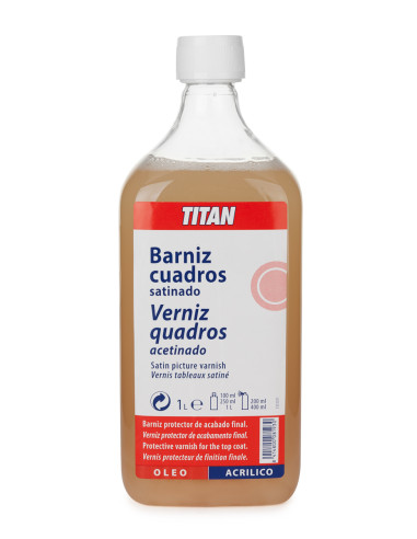 ▷ BARNIZ OLEO SATINADO 1LT TITAN | Taine - Imagen 1