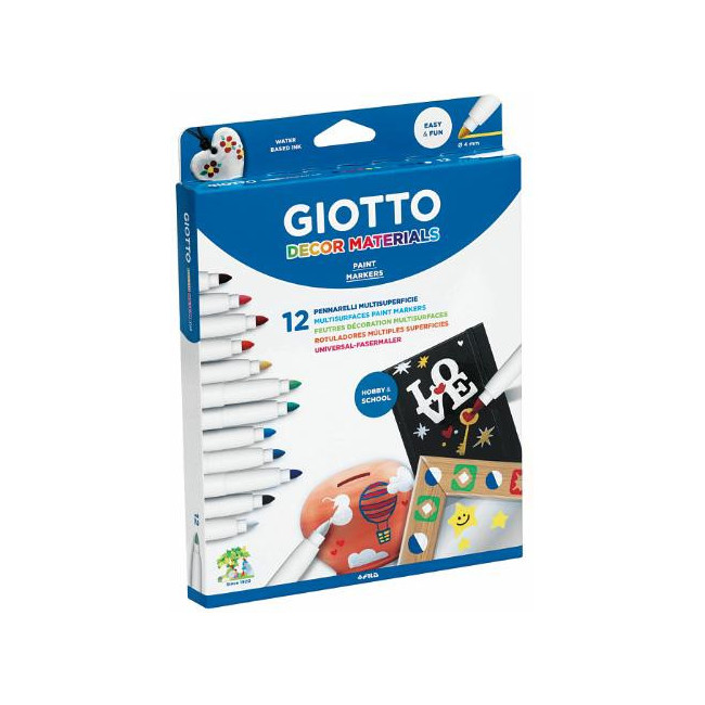 ▷ ROTULADORES GIOTTO DECOR MATERIALS | Taine - Imagen 12
