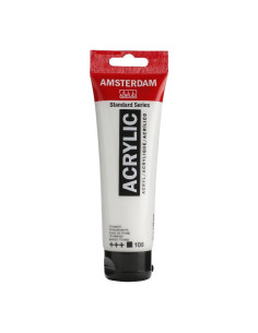 ▷ TUBO ACRILICO BLANCO 250ML AMSTERDAM | Taine - Imagen 1
