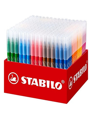 ▷ ROTULADORES STABILO 240 UDS COLORES SET ESCOLAR 20 COLORES | Taine - Imagen 1
