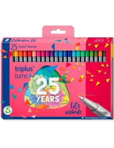 ▷ ROTULADORES STAEDTLER 25 UDS TRIPUS FINELINER | Taine - Imagen 1